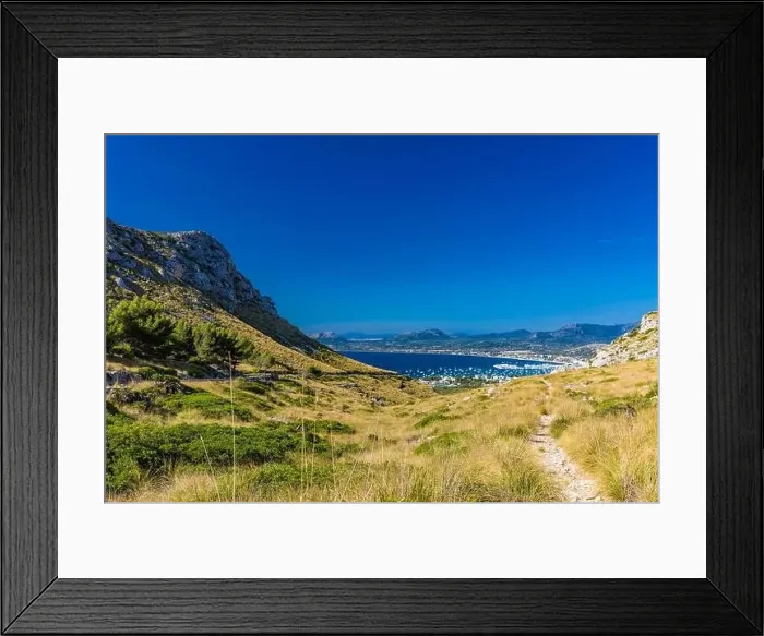 Framed Print : Cape Formentor area and surroundings, coast of Mallorca, Spain Framed Print : Cape Formentor area and surroundings, coast of Mallorca, Spain