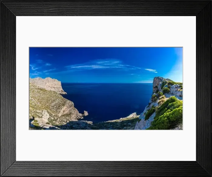 Framed Print : Cape Formentor area and surroundings, coast of Mallorca, Spain Framed Print : Cape Formentor area and surroundings, coast of Mallorca, Spain