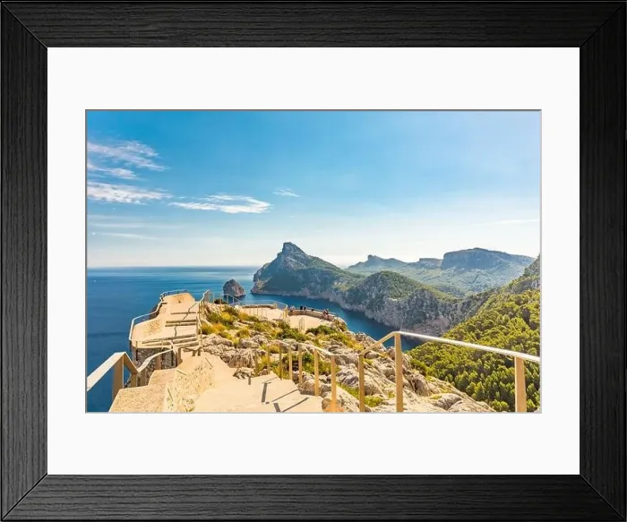 Framed Print : Cape Formentor area and surroundings, coast of Mallorca, Spain Framed Print : Cape Formentor area and surroundings, coast of Mallorca, Spain