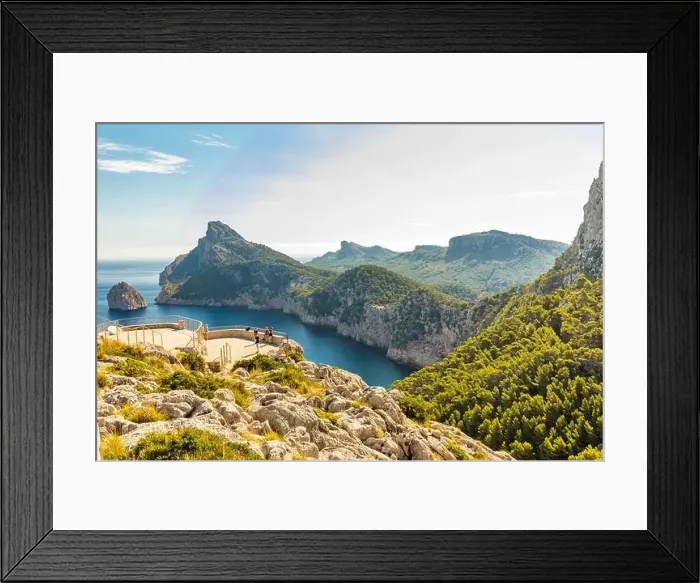 Framed Print : Cape Formentor area and surroundings, coast of Mallorca, Spain Framed Print : Cape Formentor area and surroundings, coast of Mallorca, Spain