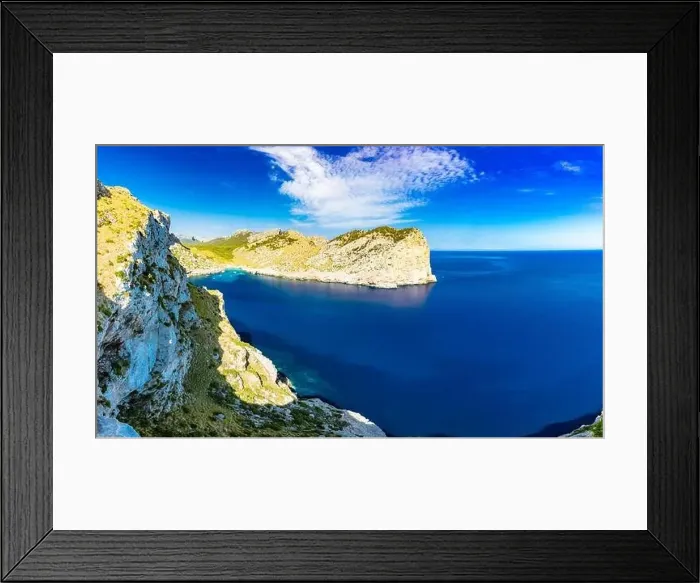 Framed Print : Cape Formentor area and surroundings, coast of Mallorca, Spain Framed Print : Cape Formentor area and surroundings, coast of Mallorca, Spain