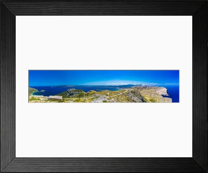Framed Print : Cape Formentor area and surroundings, coast of Mallorca, Spain Framed Print : Cape Formentor area and surroundings, coast of Mallorca, Spain