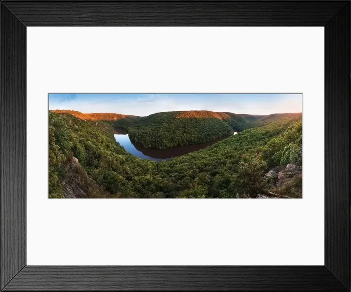 Framed Print : Thaya river during summer or autumn time Framed Print : Thaya river during summer or autumn time