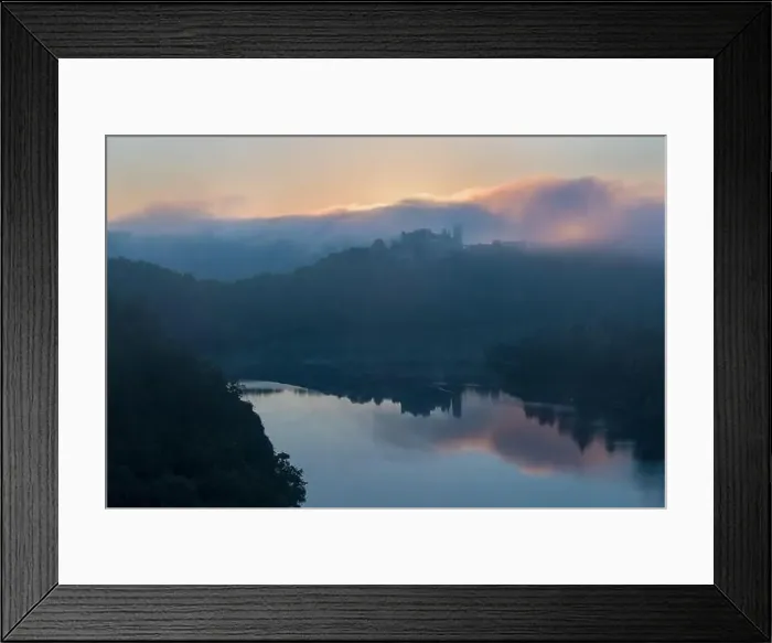Framed Print : Cornstein Medieval castle in South Moravia region during amazing sunrise Framed Print : Cornstein Medieval castle in South Moravia region during amazing sunrise