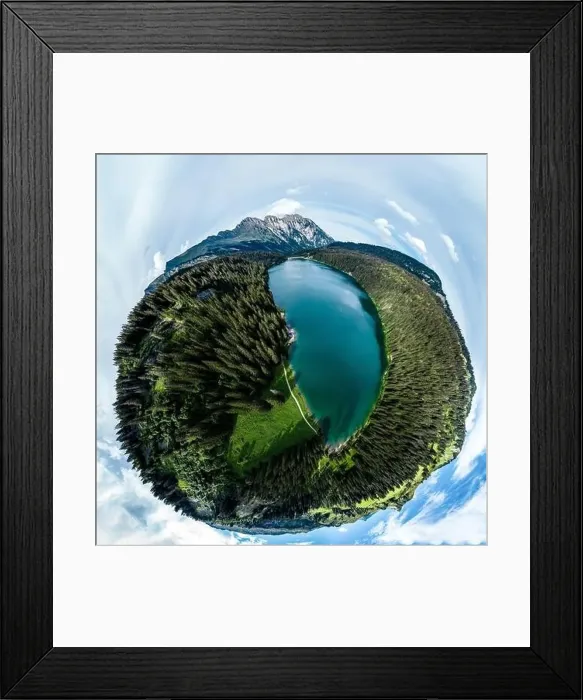 Framed Print : Lost in the mountains of Switzerland Framed Print : Lost in the mountains of Switzerland