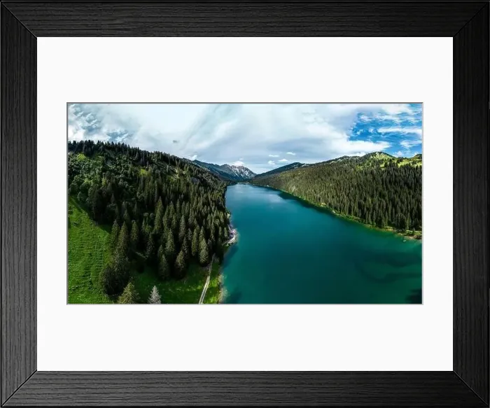Framed Print : Lost in the mountains of Switzerland Framed Print : Lost in the mountains of Switzerland