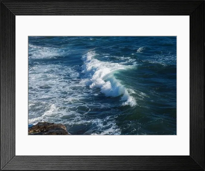 Framed Print : Ocean wave background breaking sea water rocky shore rough seas turquoise water gradient foam Framed Print : Ocean wave background breaking sea water rocky shore rough seas turquoise water gradient foam