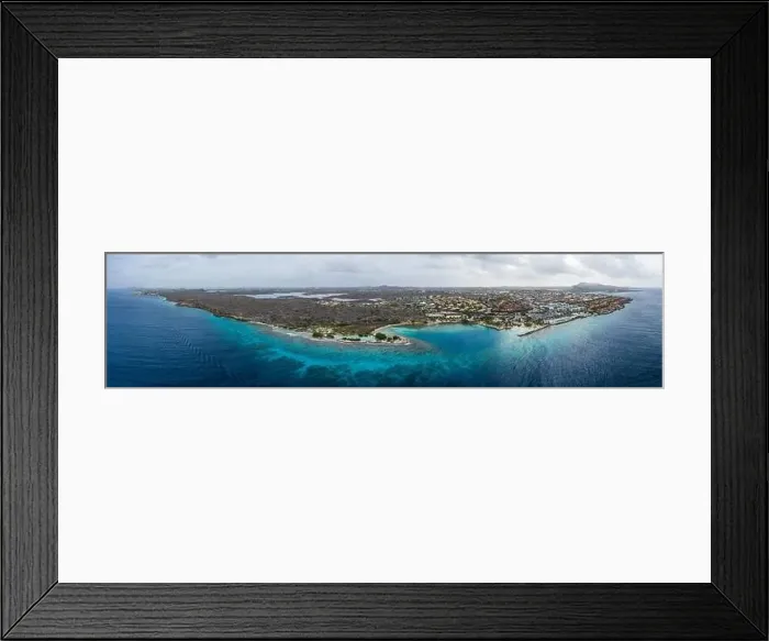 Framed Print : Aerial view of coast of Curaçao in the Caribbean Sea with turquoise water, cliff, beach and beautiful coral reef Framed Print : Aerial view of coast of Curaçao in the Caribbean Sea with turquoise water, cliff, beach and beautiful coral reef