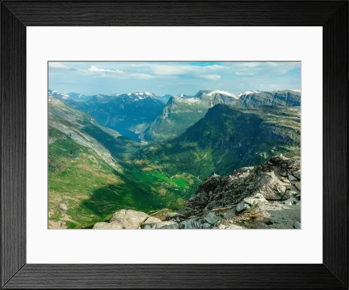 Framed Print : Panoramic view of Geirangerfjord and mountains landscape from the Dalsnibba Plateau viewpoint, Norway Scandinavia Framed Print : Panoramic view of Geirangerfjord and mountains landscape from the Dalsnibba Plateau viewpoint, Norway Scandinavia