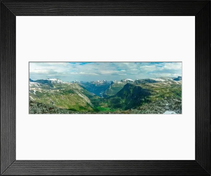 Framed Print : Panoramic view of Geirangerfjord and mountains landscape from the Dalsnibba Plateau viewpoint, Norway Scandinavia Framed Print : Panoramic view of Geirangerfjord and mountains landscape from the Dalsnibba Plateau viewpoint, Norway Scandinavia