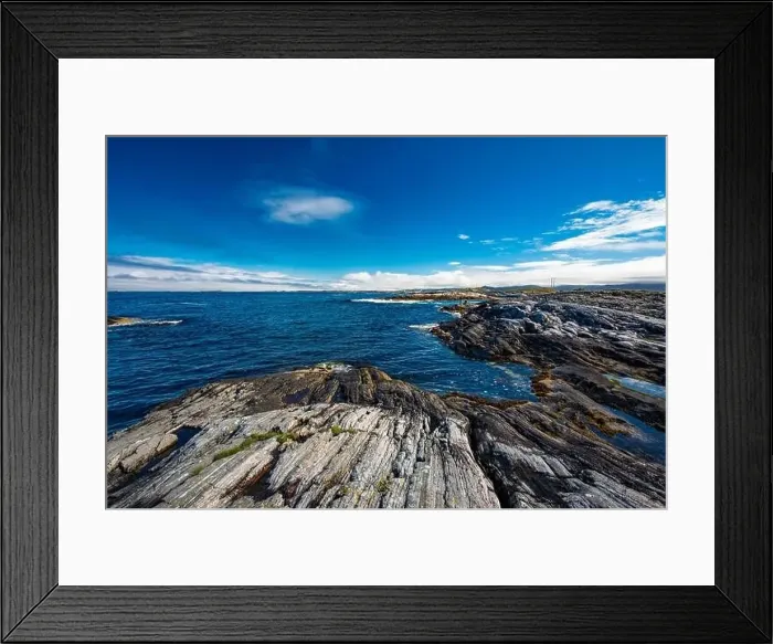 Framed Print : Atlantic Ocean Road -Atlanterhavsveien - Norwegian Construction of the Century, Norway Framed Print : Atlantic Ocean Road -Atlanterhavsveien - Norwegian Construction of the Century, Norway