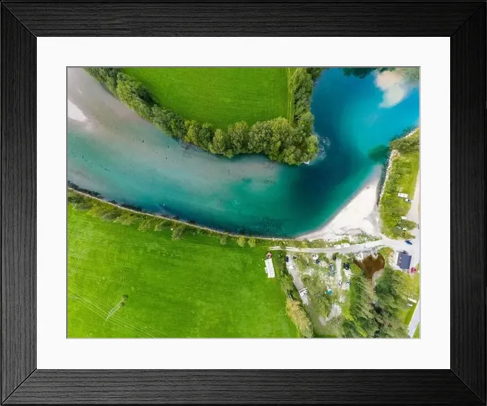 Framed Print : Rauma river valley near Soggebru camping, Norway Framed Print : Rauma river valley near Soggebru camping, Norway