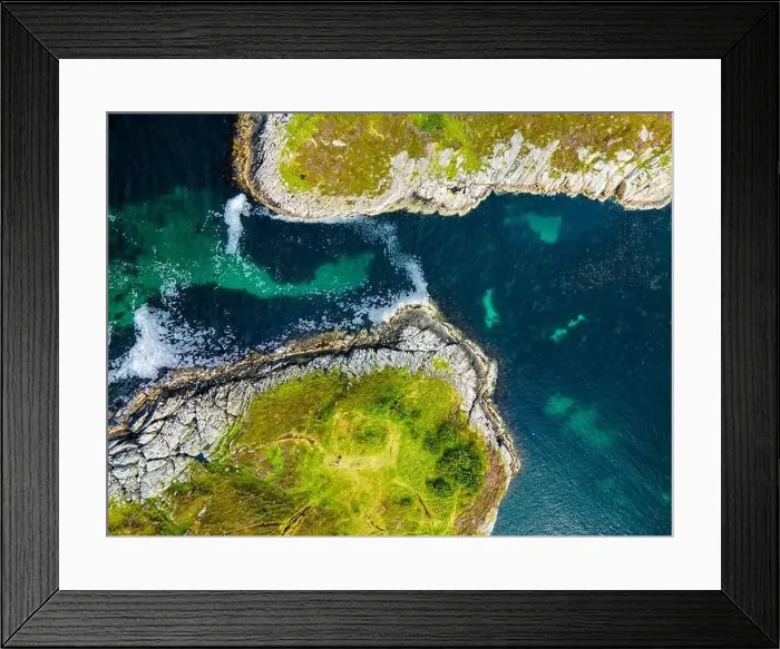 Framed Print : Atlantic Ocean Road -Atlanterhavsveien - Norwegian Construction of the Century, Norway Framed Print : Atlantic Ocean Road -Atlanterhavsveien - Norwegian Construction of the Century, Norway