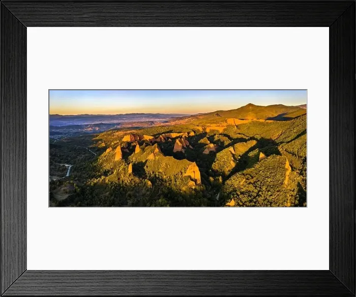 Framed Print : Las Medulas, a Roman gold-mining site in Spain Framed Print : Las Medulas, a Roman gold-mining site in Spain