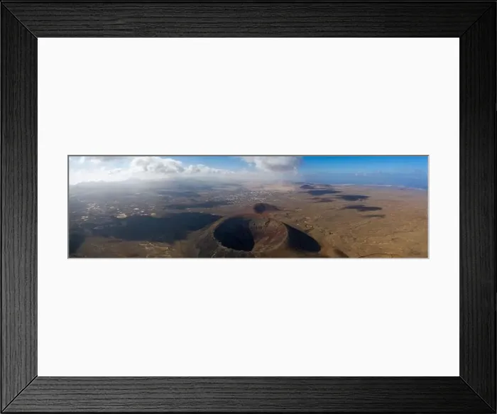 Framed Print : Vulcan Fuerteventura Calderon Hondo and volcanic mountain. Drone Shot Canary Island, Spain Framed Print : Vulcan Fuerteventura Calderon Hondo and volcanic mountain. Drone Shot Canary Island, Spain