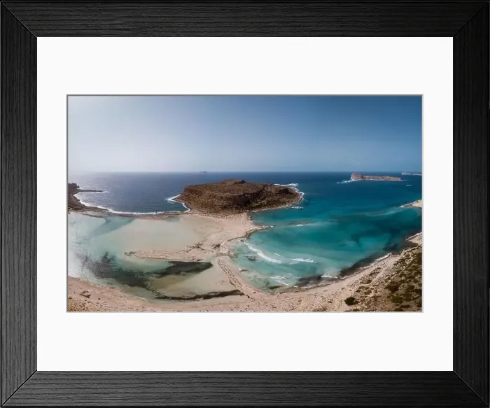 Framed Print : Voulisma beach Crete Greece, drone pic of Voulisma beach with blue ocean and blue sky Framed Print : Voulisma beach Crete Greece, drone pic of Voulisma beach with blue ocean and blue sky