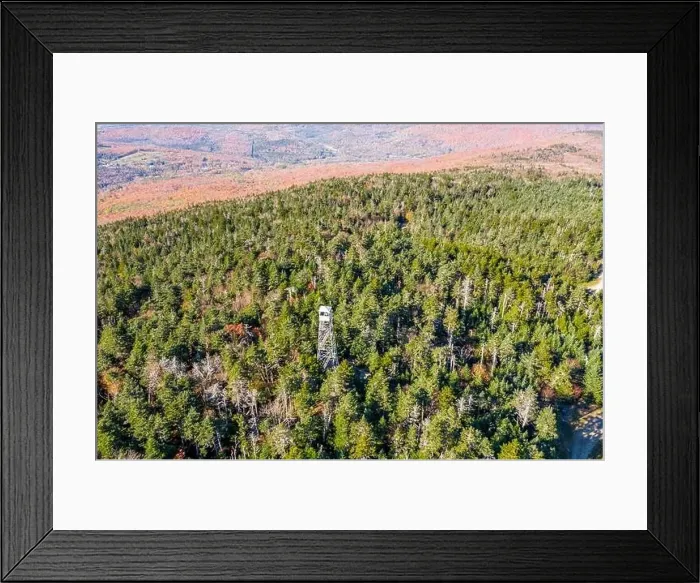 Framed Print : aerial of image of Okemo Mountain in the Fall and a lone fire tower Ludlow, Vermont Framed Print : aerial of image of Okemo Mountain in the Fall and a lone fire tower Ludlow, Vermont