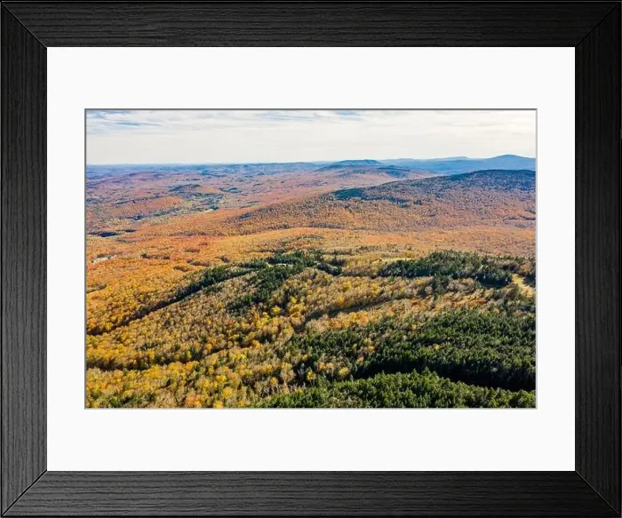 Framed Print : aerial of image of Okemo Mountain in the Fall, Ludlow, Vermont Framed Print : aerial of image of Okemo Mountain in the Fall, Ludlow, Vermont