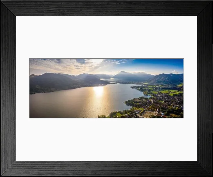 Framed Print : Tegernsee lake in the Bavarian Alps. Aerial Panorama. Spring. Germany Framed Print : Tegernsee lake in the Bavarian Alps. Aerial Panorama. Spring. Germany