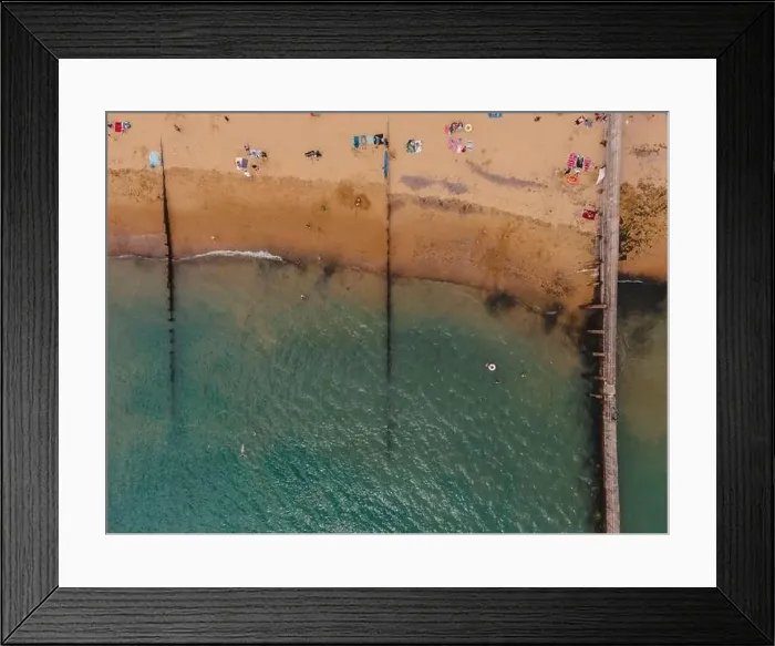 Framed Print : Viking Bay, Kent / UK - 2020.08 Framed Print : Viking Bay, Kent / UK - 2020.08