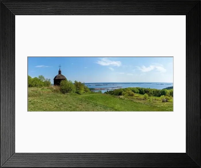 Framed Print : Aerial view from a drone to the Dnieper Framed Print : Aerial view from a drone to the Dnieper