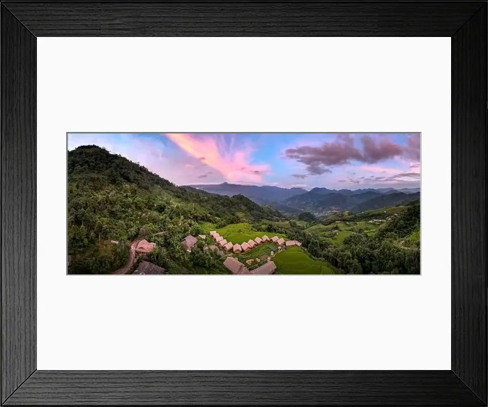 Framed Print : Hoang Su Phi Lodge, Vietnam-September 9 Framed Print : Hoang Su Phi Lodge, Vietnam-September 9