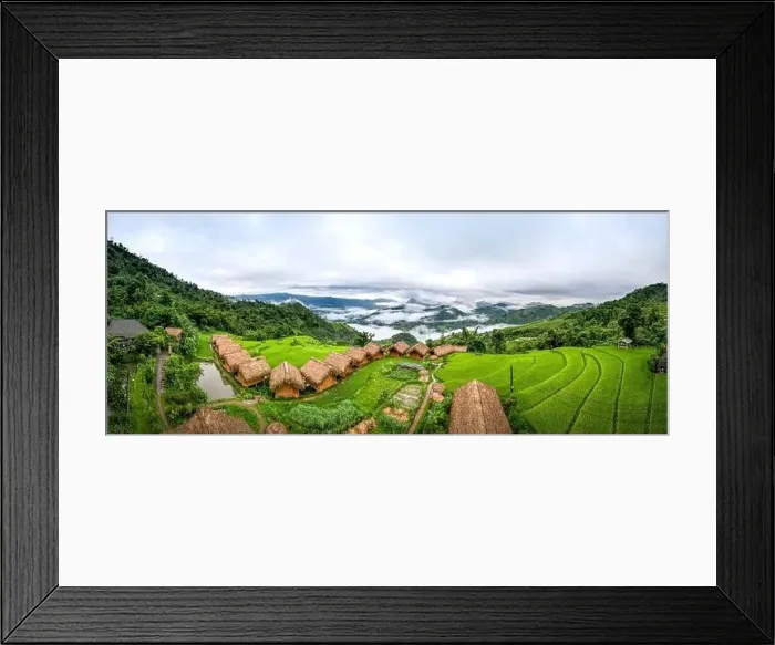 Framed Print : Hoang Su Phi Lodge, Vietnam-September 10 Framed Print : Hoang Su Phi Lodge, Vietnam-September 10