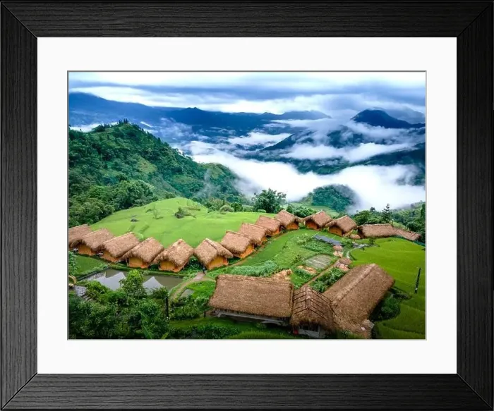 Framed Print : Hoang Su Phi Lodge, Vietnam-September 10 Framed Print : Hoang Su Phi Lodge, Vietnam-September 10