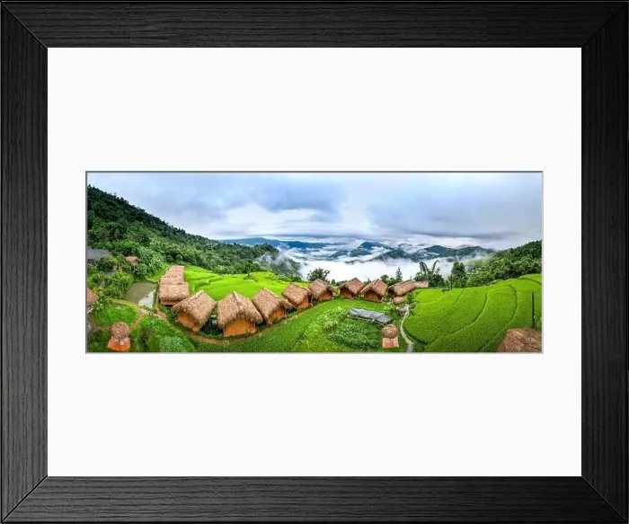 Framed Print : Hoang Su Phi Lodge, Vietnam-September 10 Framed Print : Hoang Su Phi Lodge, Vietnam-September 10