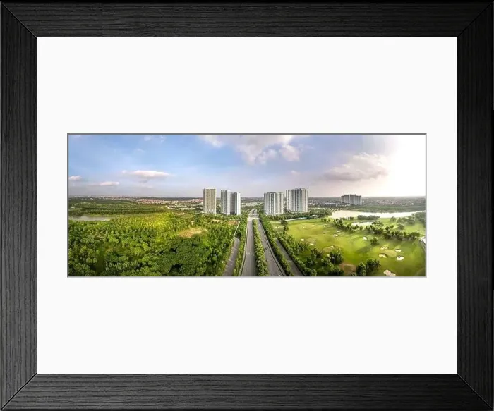 Framed Print : Eco-Park Ecological Urban Residential Area Framed Print : Eco-Park Ecological Urban Residential Area