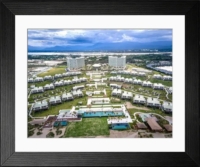 Framed Print : 5-star Alma resort in Cam Ranh district Framed Print : 5-star Alma resort in Cam Ranh district