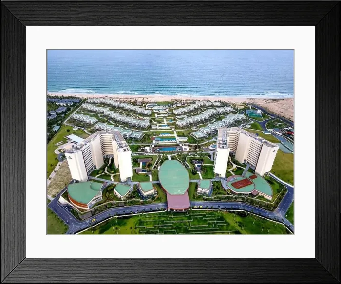 Framed Print : 5-star Alma resort in Cam Ranh district Framed Print : 5-star Alma resort in Cam Ranh district