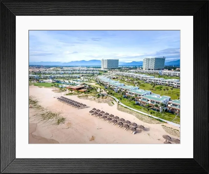 Framed Print : 5-star Alma resort in Cam Ranh district Framed Print : 5-star Alma resort in Cam Ranh district