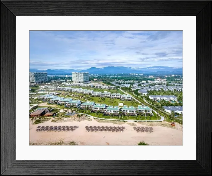 Framed Print : 5-star Alma resort in Cam Ranh district Framed Print : 5-star Alma resort in Cam Ranh district