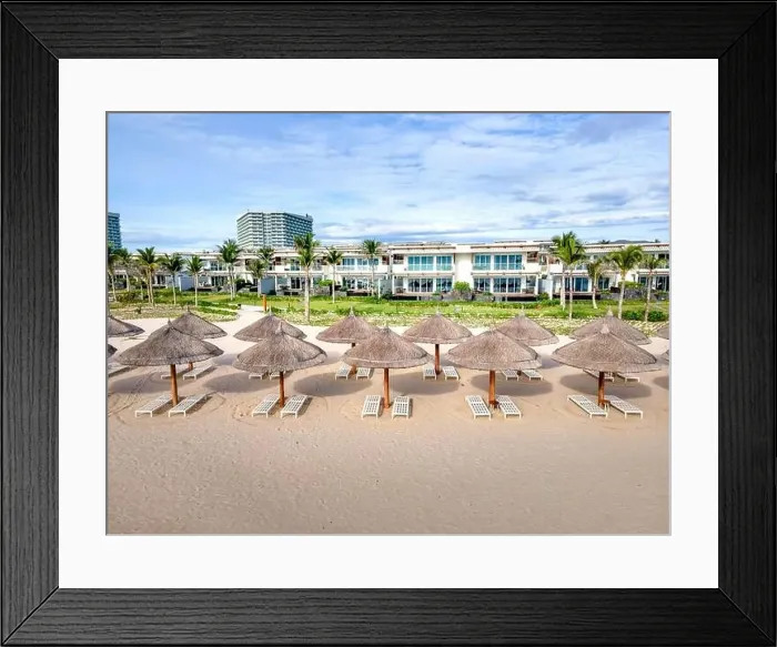 Framed Print : 5-star Alma resort in Cam Ranh district Framed Print : 5-star Alma resort in Cam Ranh district