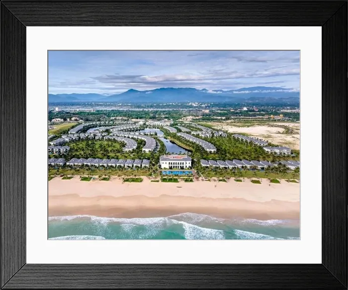 Framed Print : Vin Pearl five-star resort resort in Cam Ranh district Framed Print : Vin Pearl five-star resort resort in Cam Ranh district