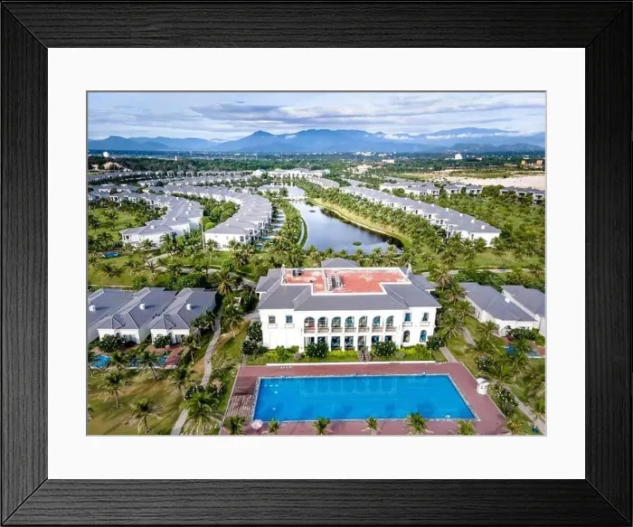 Framed Print : Vin Pearl five-star resort resort in Cam Ranh district Framed Print : Vin Pearl five-star resort resort in Cam Ranh district