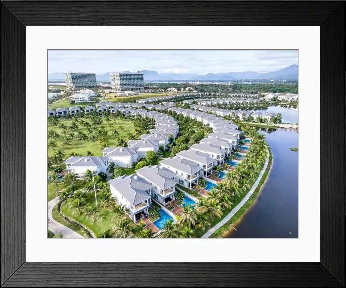 Framed Print : Vin Pearl five-star resort resort in Cam Ranh district Framed Print : Vin Pearl five-star resort resort in Cam Ranh district