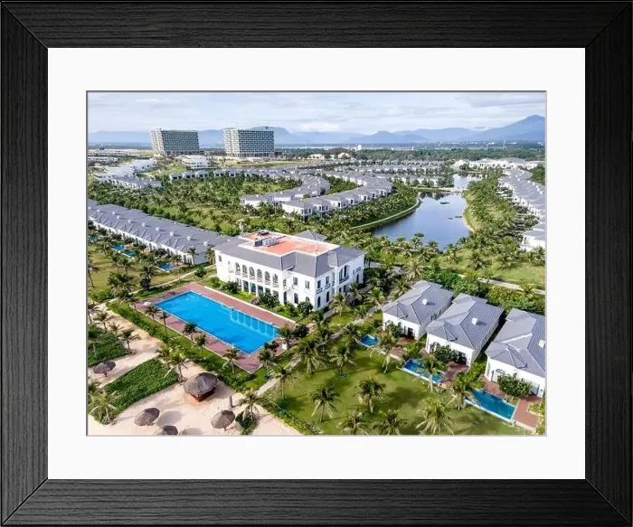 Framed Print : Vin Pearl five-star resort resort in Cam Ranh district Framed Print : Vin Pearl five-star resort resort in Cam Ranh district