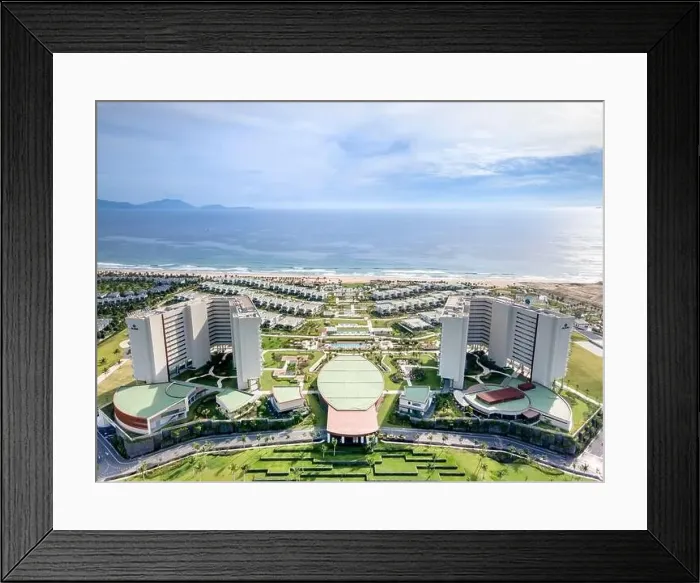 Framed Print : 5-star Alma resort in Cam Ranh district Framed Print : 5-star Alma resort in Cam Ranh district