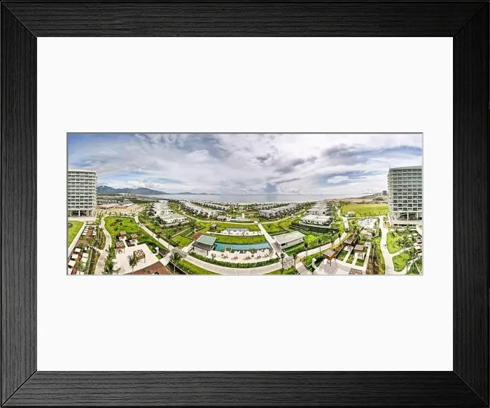 Framed Print : 5-star Alma resort in Cam Ranh district Framed Print : 5-star Alma resort in Cam Ranh district