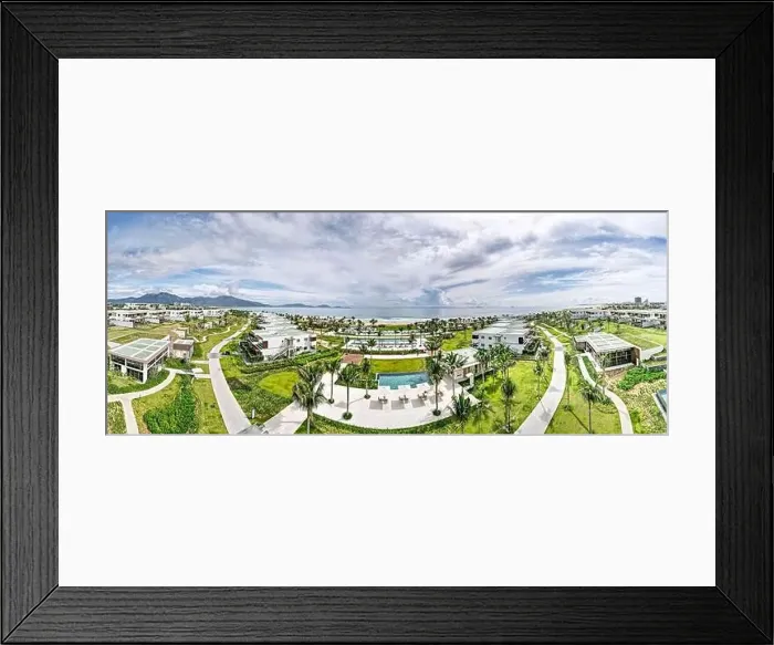 Framed Print : 5-star Alma resort in Cam Ranh district Framed Print : 5-star Alma resort in Cam Ranh district