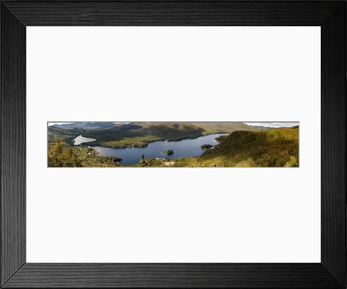 Framed Print : Mont Tremblant national park panoramic photo Framed Print : Mont Tremblant national park panoramic photo