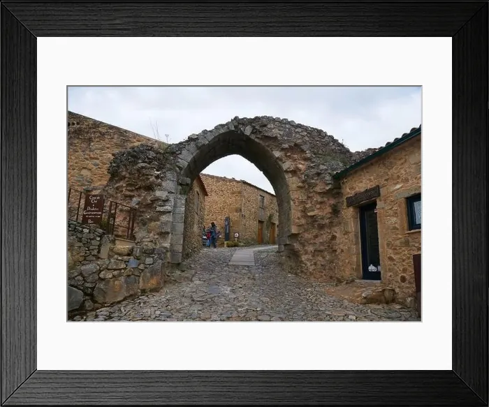 Framed Print : Castelo Rodrigo city castle entrance, in Portugal Framed Print : Castelo Rodrigo city castle entrance, in Portugal