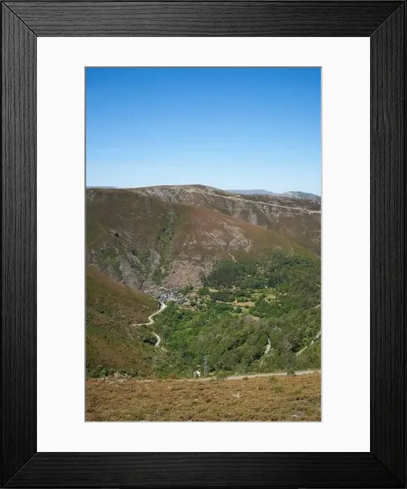 Framed Print : Aldeia da Pena drone aerial village in Arouca Serra da Freita, Portugal Framed Print : Aldeia da Pena drone aerial village in Arouca Serra da Freita, Portugal