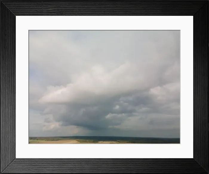 Framed Print : Photo from a flying drone, blue sky and white clouds. Texture background for design Framed Print : Photo from a flying drone, blue sky and white clouds. Texture background for design