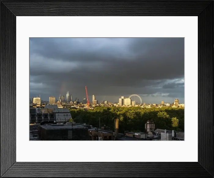 Framed Print : Stunning Sunrise over the city of London Framed Print : Stunning Sunrise over the city of London