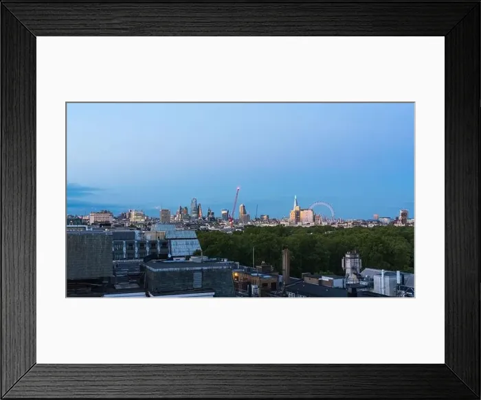 Framed Print : Stunning Sunrise over the city of London Framed Print : Stunning Sunrise over the city of London