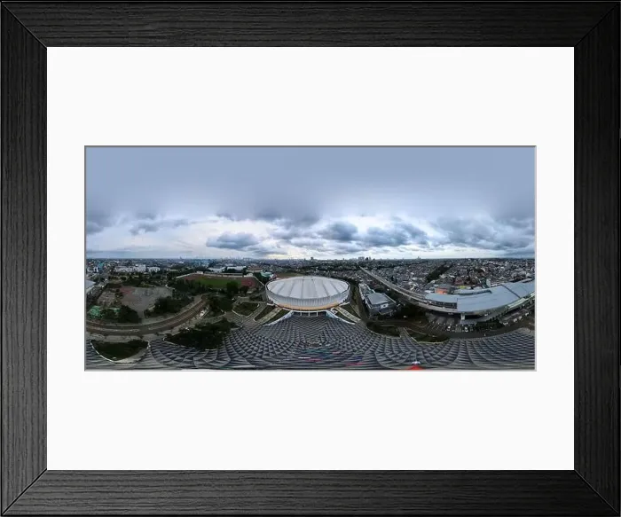 Framed Print : Jakarta. Indonesia. November 20 2020 : Aerial View Framed Print : Jakarta. Indonesia. November 20 2020 : Aerial View