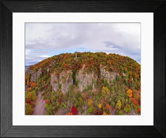 Framed Print : Saint Gerorge Hill in Hungary badacsony region Framed Print : Saint Gerorge Hill in Hungary badacsony region